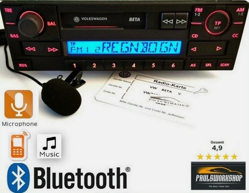 Autoradio beta rarität - vw,