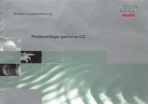 Audi radioanlage gamma - gamma, cc