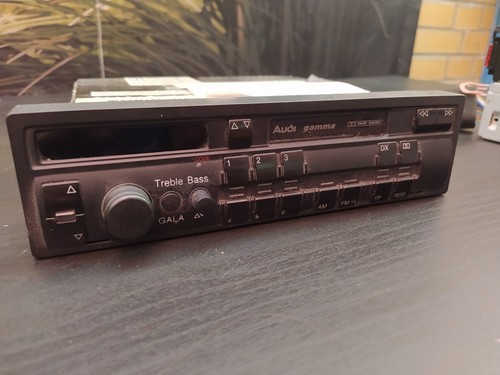 Vintage audi gamma - vintage, radio